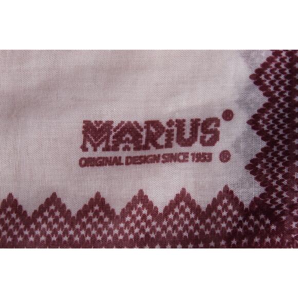Marius by Brodrene Flaaronning as traditional pattern 100% wool scarf 30" x 72" - Picture 2 of 9